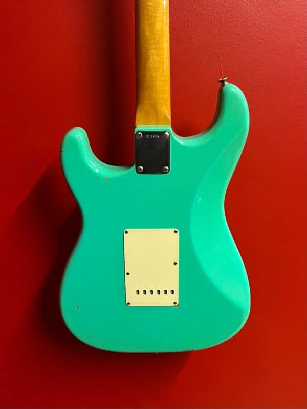 Fender Stratocaster Custom Shop Limited Edition Seafoam Green 1960 Relic del 2004 Namm Edition Matched Headstock - immagine 4