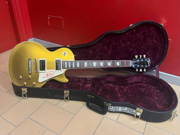 Gibson Les Paul Custom Shop R7 (1957) Gold Top Historic Collection 2007 - immagine 10