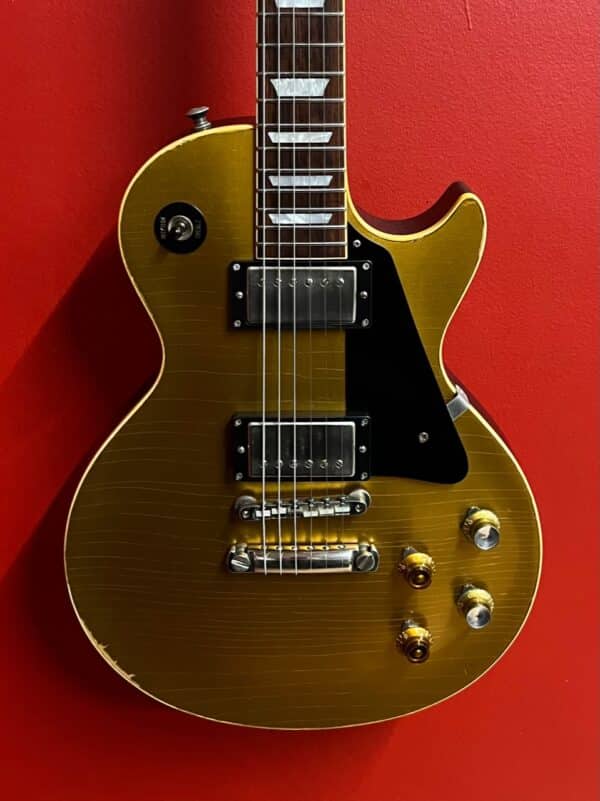 Gibson Les Paul Custom Shop Inspired By Joe Bonamassa Signature Aged Gold Top 2008 - immagine 3