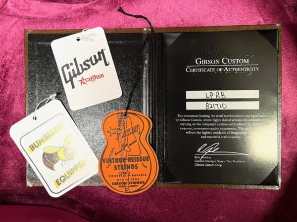 Gibson Les Paul R8 Custom Shop 1958 LPR8 Bourbon Burst 2012 - immagine 9