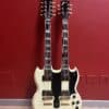 Gibson EDS-1275 Double Neck SG Alpine White OHSC year 1997 very rare