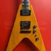 Gibson Flying V EXP Dave Mustaine Antique Natural 2022 Ex Demo - immagine 3