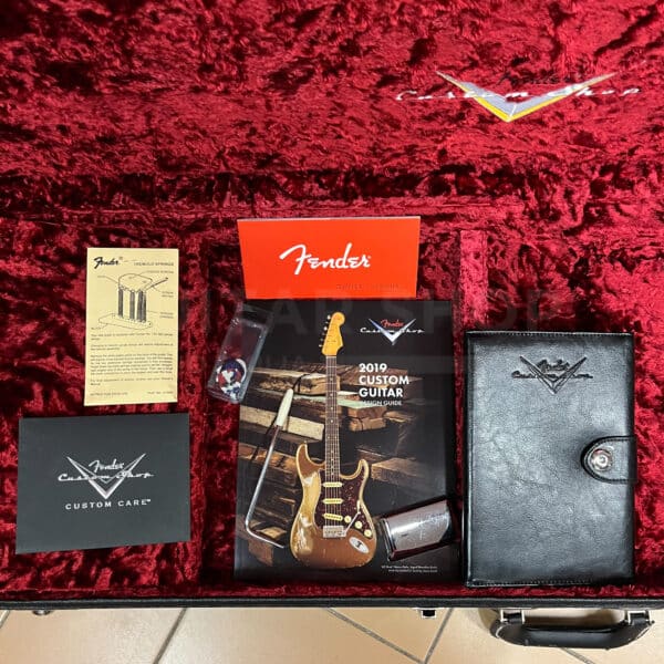 Fender Stratocaster Custom Shop '65 JRN/CC Journeyman Fiesta Red 2019 - immagine 9