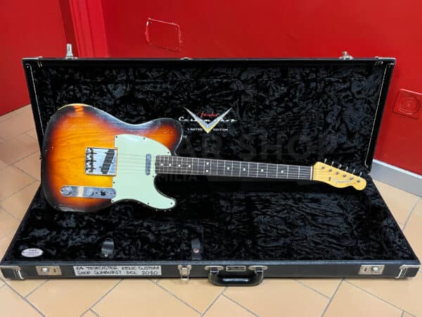 Fender Telecaster Custom Shop '64 Relic Limited Edition Sunburst 2010 - immagine 10