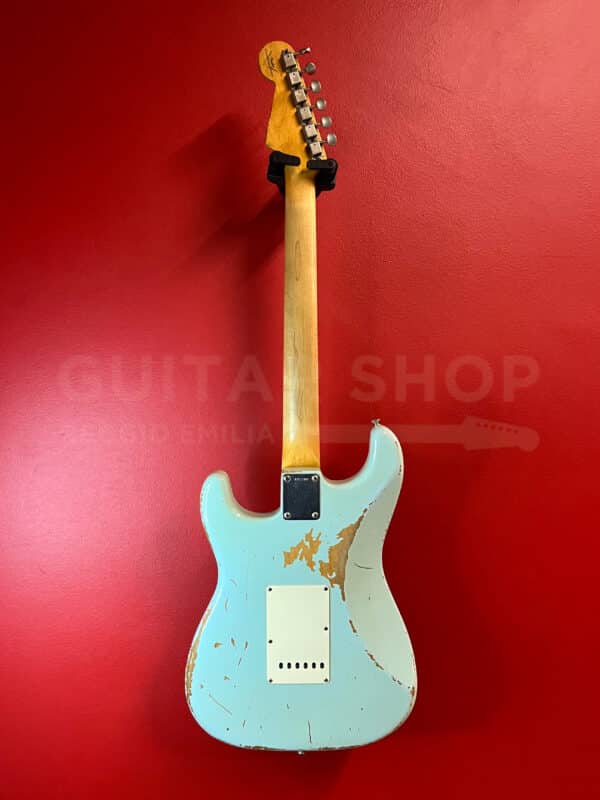 Fender Stratocaster Custom Shop 1960 Relic HSS Sonic Blue 2008 - immagine 2