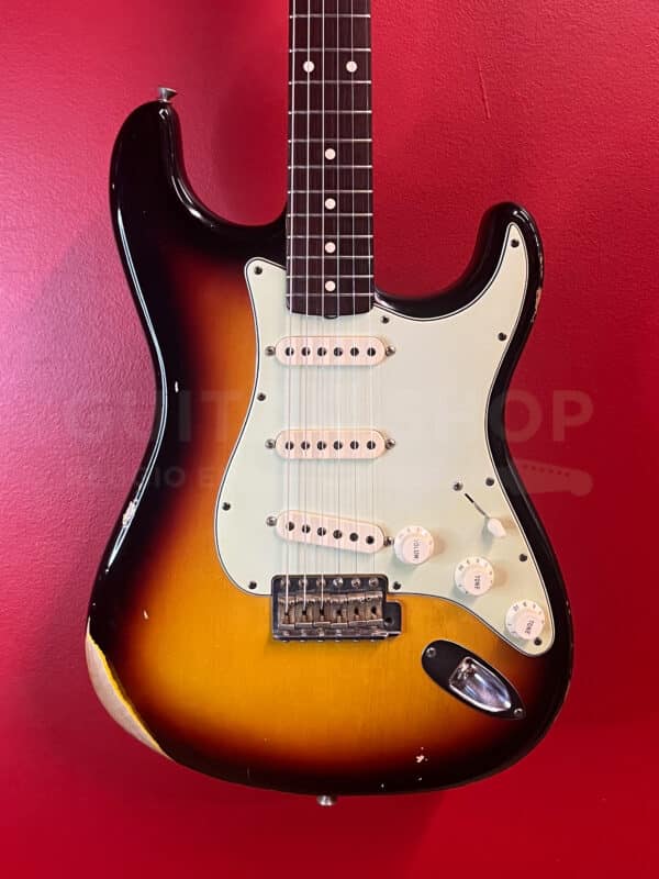 Fender Stratocaster 1960 Relic Custom Shop Sunburst 2008 - immagine 3