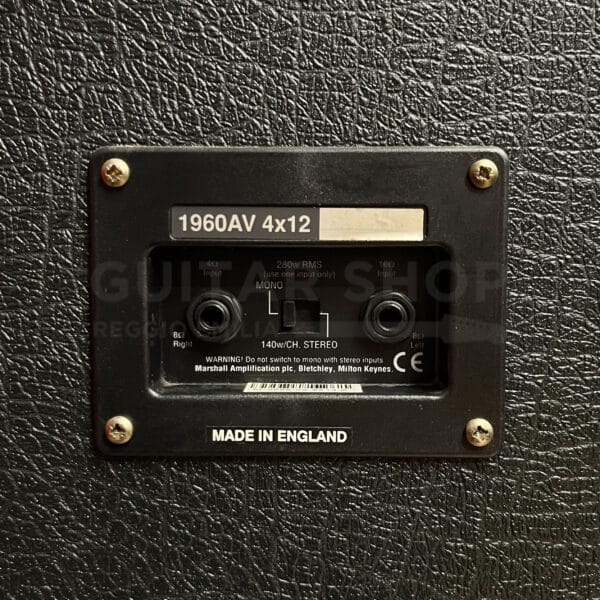 Marshall 1960AV Cabinet 4x12 year 2005 - immagine 3