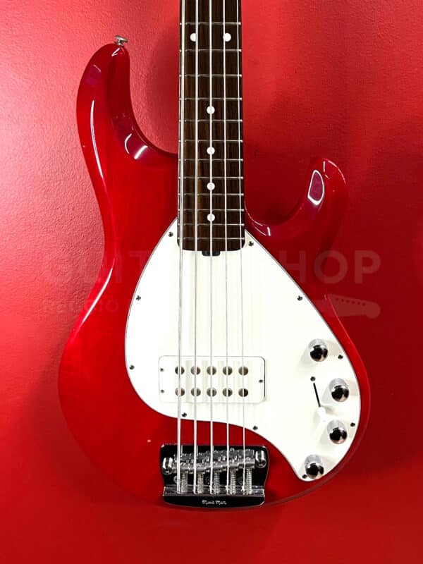 Music Man StingRay 5 H Translucent Red 2003 - immagine 3