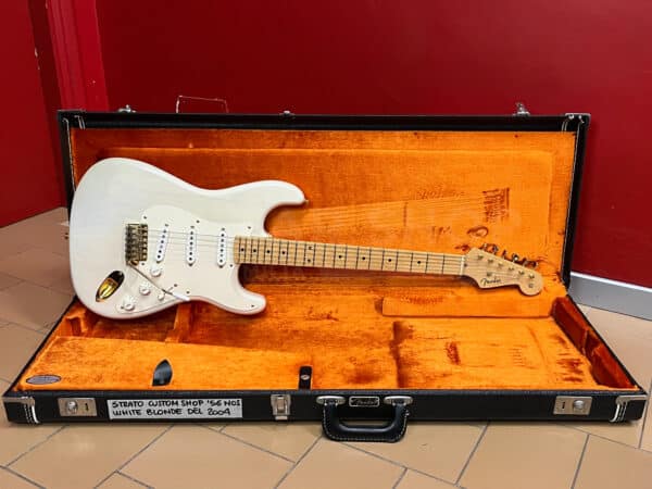 Fender Stratocaster Custom Shop 1956 NOS White Blonde 2004 - immagine 9