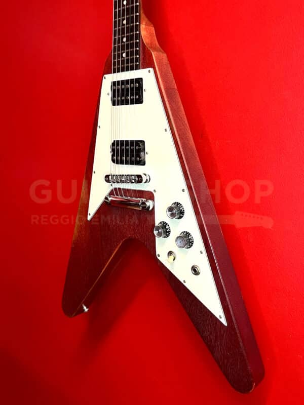 Gibson Flying V Faded Worn Cherry 2008 - immagine 5