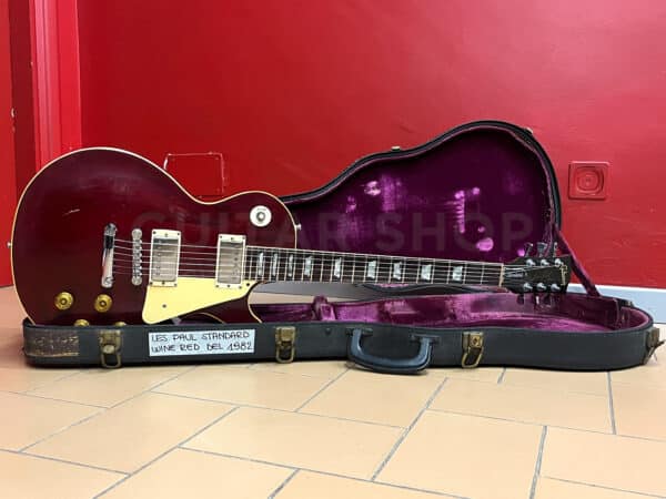 Gibson Les Paul Standard (Cherry) Wine Red 1982 - immagine 9